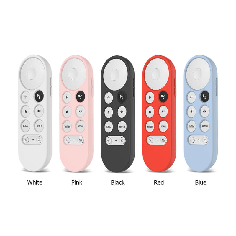 Description Picture 2 of itemNon-slip Soft Silicone Case Remote Control Protective Cover Suitable for Google Chromecast TV 2020 Voice Remote Anti-dirty Shell
