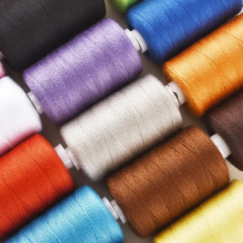 Description Picture 5 of item203 Durable Polyester Thread Household Sewing Machine Embroidery Hand-Stitched Needle Thread 300 Meter/Roll Sewing Accessories