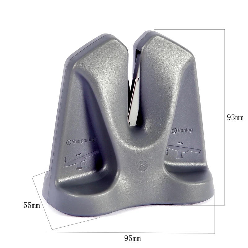 Description Picture 4 of itemKitchen set sharpener Carbon steel material Quick sharpening Emery wheel  knife sharpener professional Fixed angle sharpenerheat