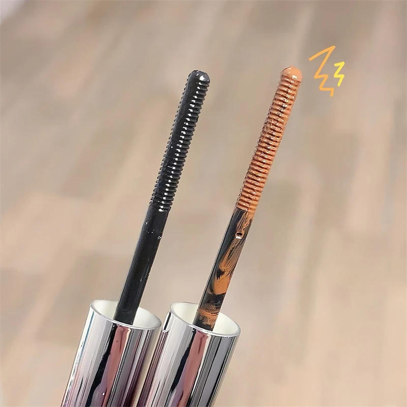 Description Picture 5 of itemSilk Fiber Ultra-fine Mascara Lengthens Eyelashes Curling Mascara Long Lasting Waterproof Fast Dry Brown Black Eye Cosmetics