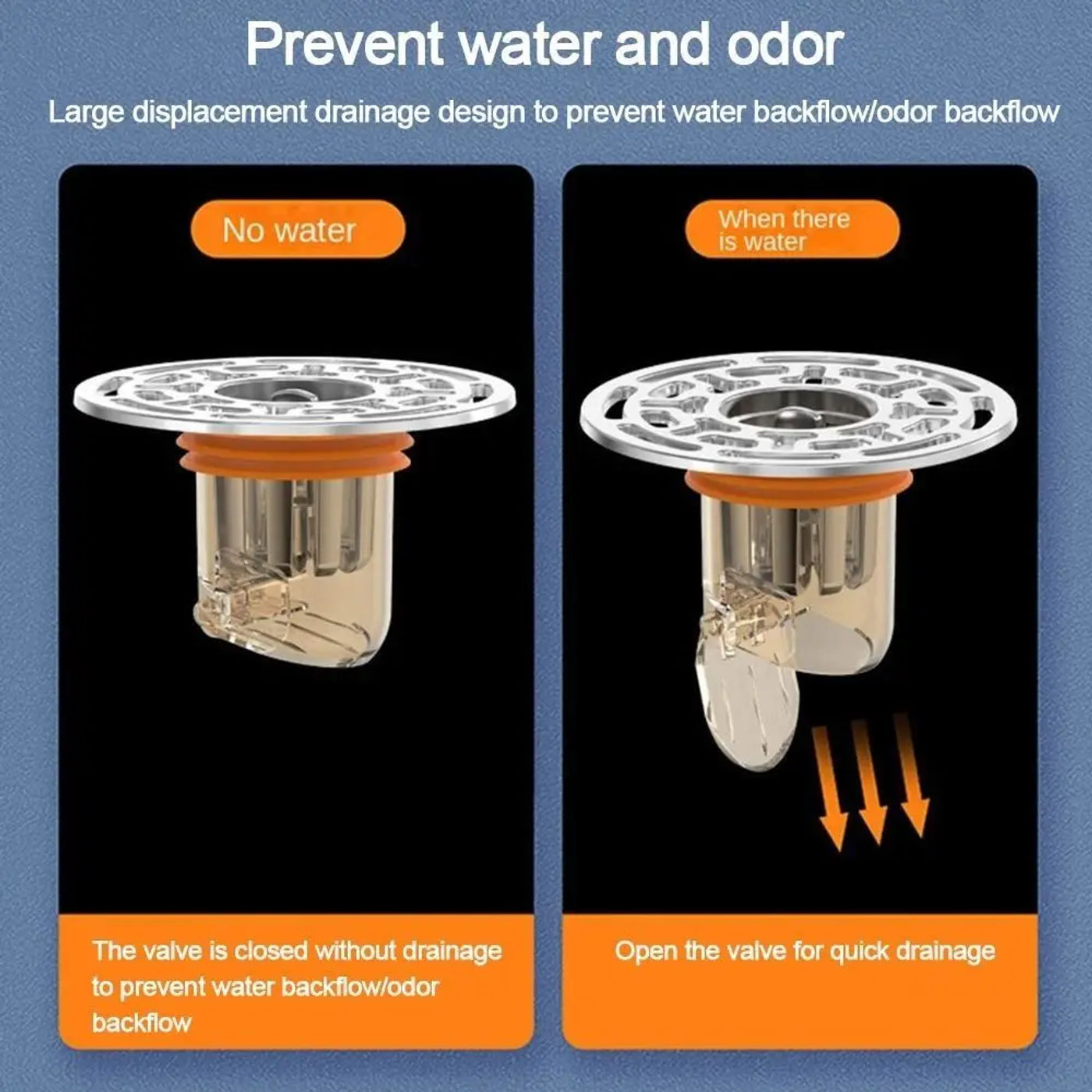 Description Picture 6 of itemCreative Self-Closing Odor and Insect Proof Floor Drain Core Anti-Odor Bath Shower Floor Strainer Cover Plug Sewer Shower