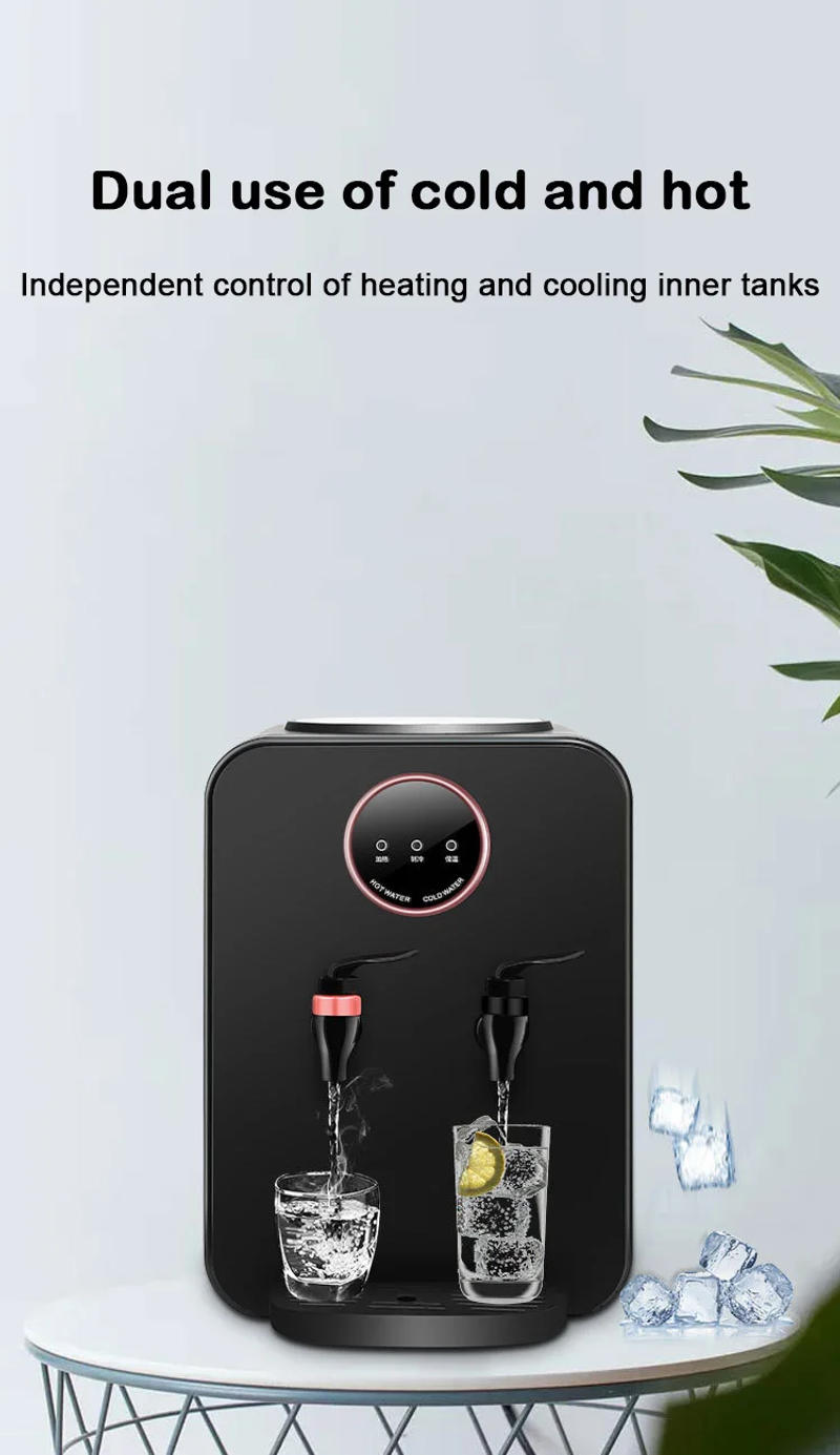 Description Picture 5 of itemInstant Heating Drinking Fountain Household Electric Water Dispenser Desktop Drink Machine Ice and Hot Dual use Drinkware Tool