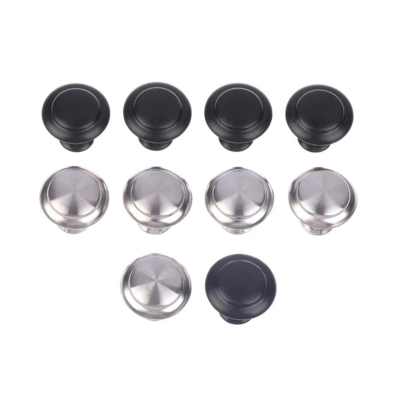 Description Picture 5 of item5Pcs Stainless Steel Kitchen Cabinet Knobs Silver Matte Black Color Door Handles Wardrobe Cupboard Drawer Pull Furniture Handle