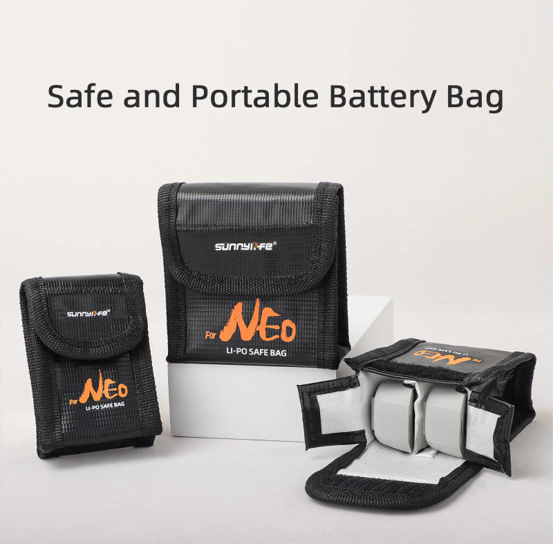 Description Picture 5 of itemBattery Safe Bag for DJI Neo Fireproof Explosion-Proof Portable Guard Case for DJI Neo Drone Battery Storage Bag Accessories