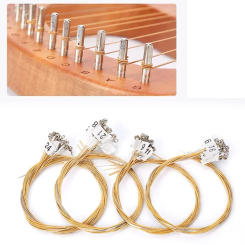 15/16/19/21/24 Strings Lyre Brass Strings Set Lyre Harp Nylon String Replacement High Quality Professional Lyre Brass String
