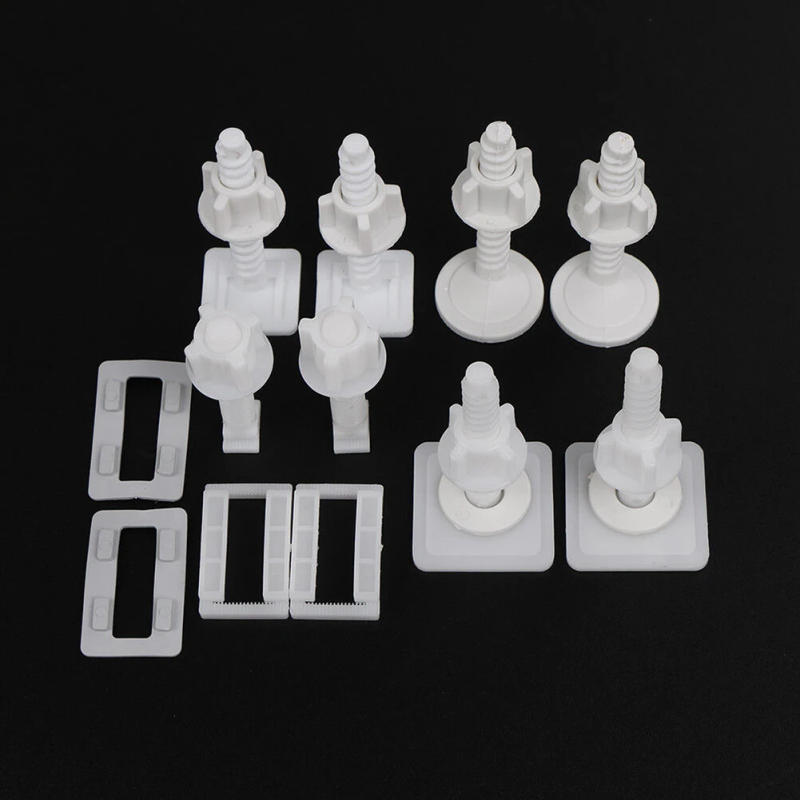 Description Picture 2 of item2Pcs Plastic Toilet Seat Hinge Repair Bolts Replacement-Screws Fixing Fitting Kit Repair Tool Bathroom Toilet Accessories