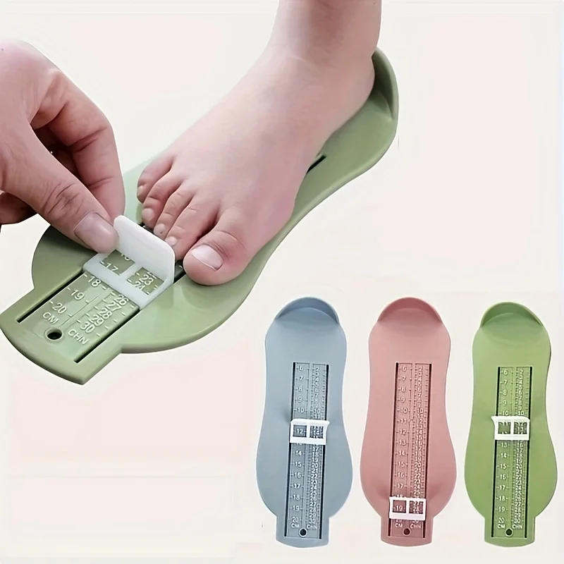 Description Picture 2 of item1pc-Baby Foot Ruler Kids Foot Length Measuring Device Child Shoes Calculator For Children Infant Shoes Fittings Gauge Tools