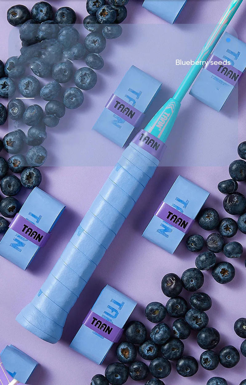 Description Picture 6 of item60PCS TAAN Candy Color Sticky Overgrip Badminton Tennis Racket Fishing Rod Winding Sweatband High Elastic Non-slip Durable