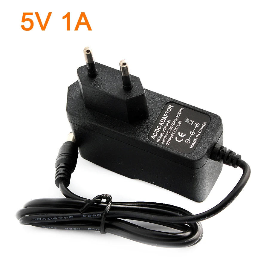 Description Picture 5 of itemAC to DC 100-240V Power Adapter 3V 4.5V 5V 6V Power Supply Switching Charger 7.5V 9V 10V 12V 13V 1A Converter With EU US plug
