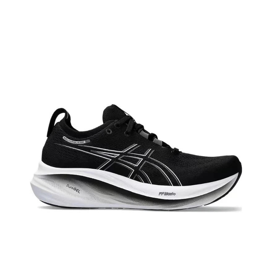 Description Picture 5 of itemOriginal Asics Nimbus 26 Running Shoes Men Cushion Stability Asics Sports Shoes Unisex Sneakers White