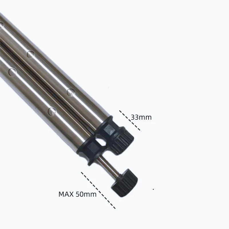 Description Picture 3 of itemIGT Table Legs Table Accessories Stainless 5 Gear Adjustable Height Telescopic Outdoor Camping Portable Combination Table Leg