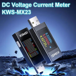 KWS-MX23 USB Voltage Current Meters Charger/Battery Capacity Tester USB Tester Current Voltage Digital Monitor DC 4-30V 0-6.5A