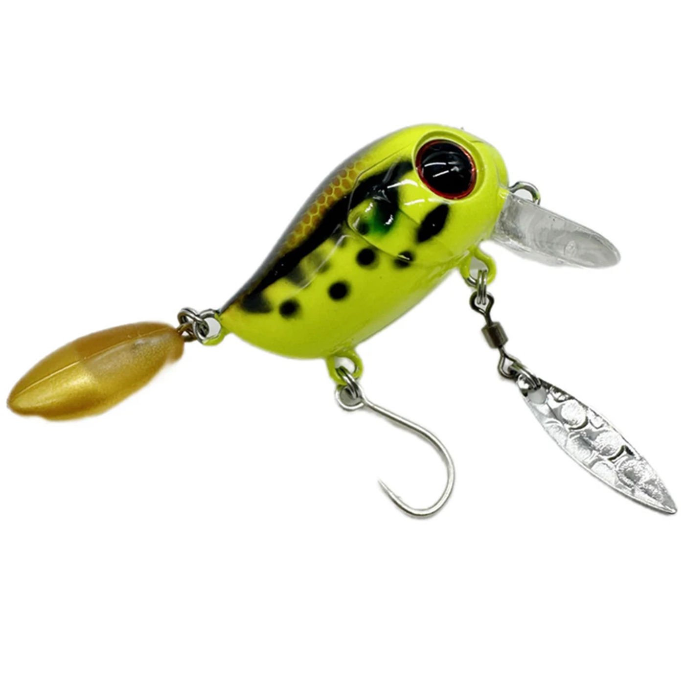 Description Picture 4 of itemFishing Tool For Anglers 30mm Length Fishing Lure Bright Colors Floating Minnow Life-like Lightweight Swimming Action