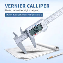 0-150mm Digital Electronic Carbon Fiber Vernier Caliper Gauge Micrometer Measuring Tool  100mm 150mm Digital Micrometer