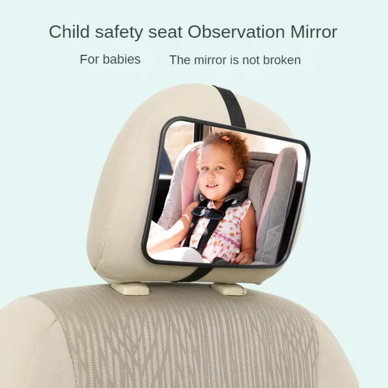 Description Picture 2 of itemCar Rearview Mirror Baby Mirrors For Safety Interior Mirror Universal Car Seat Headrest Mirror Monitor Child Baby Safety Driving