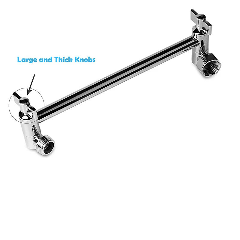Description Picture 6 of itemHigh Quality Nine-inch electroplated finished top spray shower with adjustable shower arm