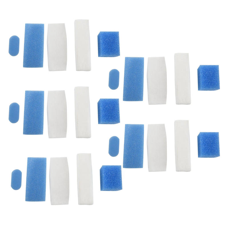 Description Picture 6 of itemA01V-25Pcs/5Set HEPA Filter Kit For Thomas Twin Genius 787203 Vacuum Cleaner Parts New