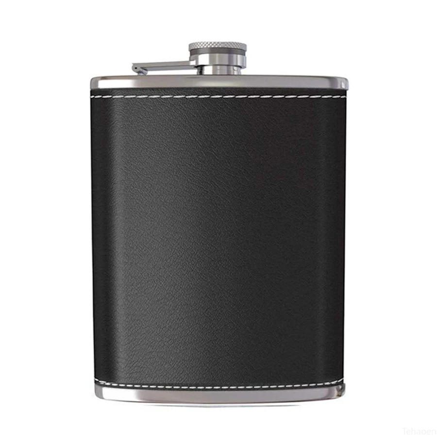 Description Picture 5 of itemOutdoor Pocket Wine Bottle Pot Cup 9 Oz Mini Hip Flask Whiskey Wine Flask Stainless Steel Portable Metal Alcohol Men Flagon
