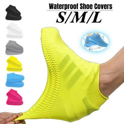 Non-slip Silicone Shoe Cover Waterproof Rainproof Lightweight Rain Shoes High Elastic Wear-resistant Reusable Rain Boots