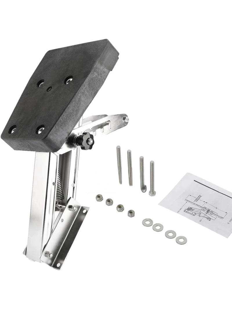 Description Picture 3 of itemSailing auxiliary external machinery aluminum alloy motor lifting bracket mounting bracket adjustment support bracket plate