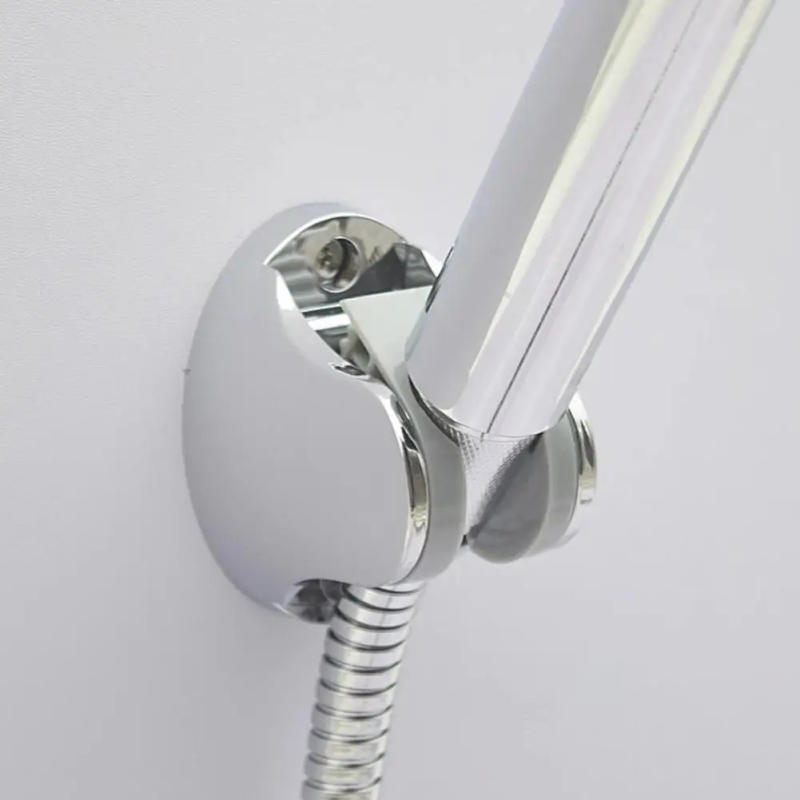 Description Picture 6 of itemNew Shower Head Holder Wall Mounted ABS Shower Mounting Brackets Adjustable Faucet Sprinkler Fixation Base Bathroom Accessories