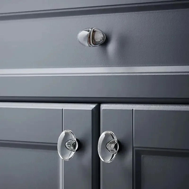 Description Picture 6 of itemCrystal Dove Egg Cabinet Door Handle Modern Light Luxury Crystal Brass Drawer Wardrobe Cabinet Door Handle Furniture Hardware