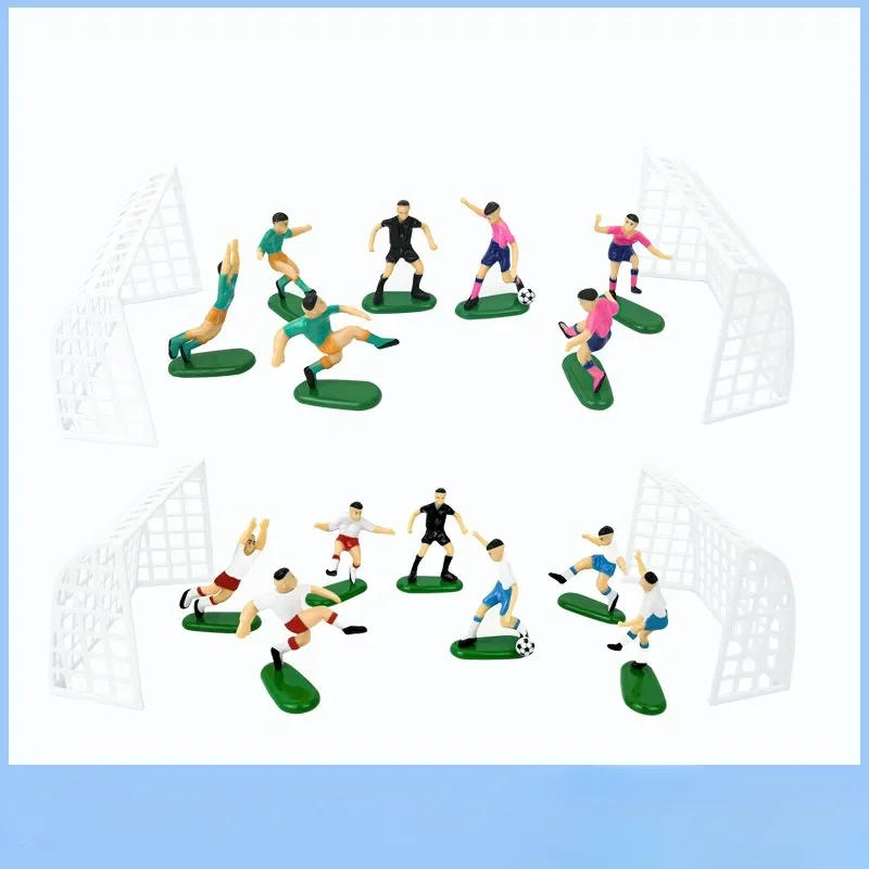 Description Picture 2 of item9Pcs/Set Soccer Football Basketball Kids Cupcake Decoration Cake Topper Happy Birthday  Baby Children Party Decor Party Supplies