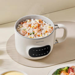 2.0L Electric Rice Cooker Smart Cooking Pot Multicooker Lunch Box Rice Cookers Dormitory Hot Pot Non-stick Electric Skillet 220V