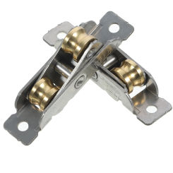 2 Pcs Pocket Door and Window Pulley Walker Sliding 630X150X140CM Stainless Steel Closet Wheels Bottom