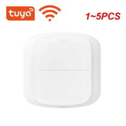 1~5PCS Gang Tuya WiFi Wireless 4 Scene Switch Push Button Controller Battery Powered Automation Remote Control For Tuya Devices