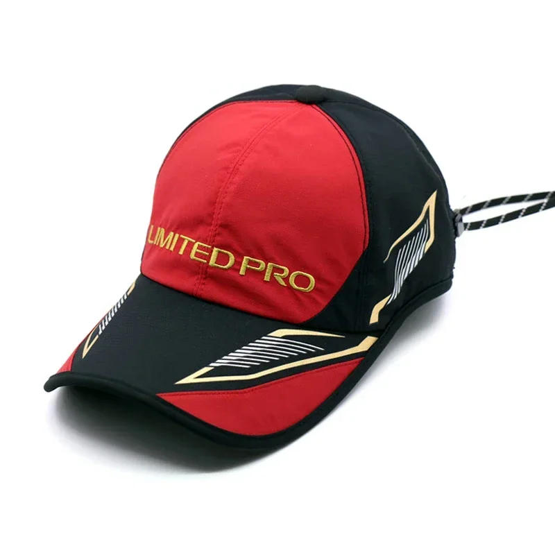 Description Picture 3 of itemAdult Fishing Caps Breathable Sun Protection Men Adjustable Fishing Hats Summer Sunshade Waterproof Fishermen Hat Baseball Cap