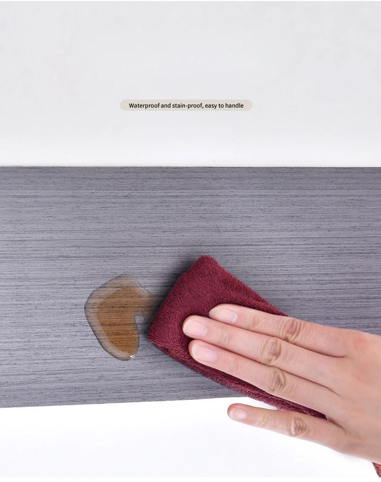 Description Picture 6 of itemWood grain baseboard pvc self-adhesive baseboard waistline waterproof and moisture-proof tile sticker