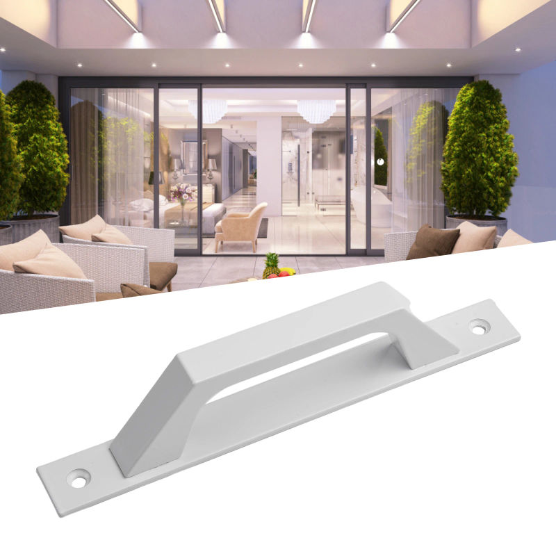 Description Picture 3 of itemBarn Door Handle Black Wooden Door Sliding Door Handle Aluminum Alloy Gate Shed Garage Cabinet Pulls Furniture Hardware