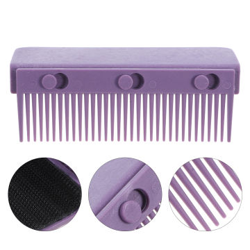 Electric Splint Comb Portable Straightener Accessories Household Flat Iron Attachment Grip for Straighteners Hair Carbon Fiber