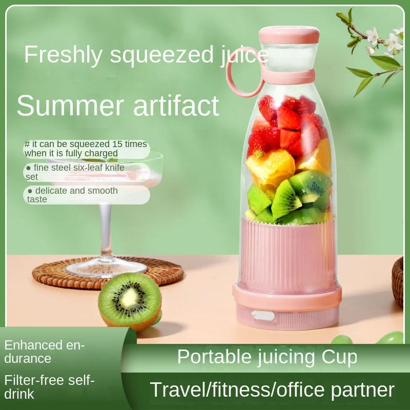 Description Picture 3 of itemElectric Orange Juicer Bottle Portable Juicer Blender Wireless Fresh Juice Extractors Mixer Kitchen Fruit Squeezer Blender
