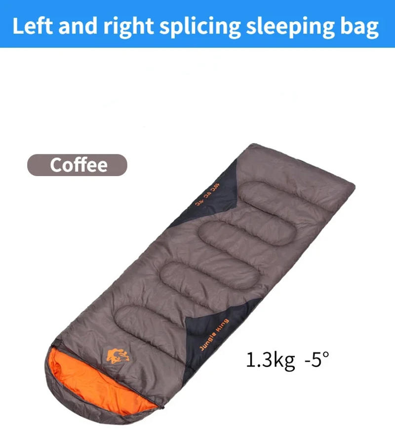 Description Picture 5 of itemJUNGLEKING CY0904 Camping Sleeping Bag Ultralight Waterproof 4 Season Warm Envelope Backpacking Sleeping Bags for Outdoor Hiking