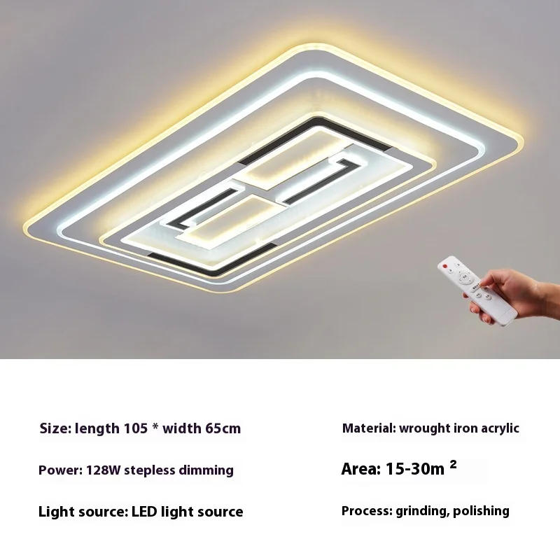 Description Picture 3 of itemModern LED Ceiling Lamp Square LED Panel Ceiling Light for Bedroom Living Room Kitchen Indoor Lighting Fixture