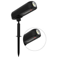 Outdoor Landscape Spotlight IP65 Waterproof Lawn Ground Light Last Up To 10H Wireless Garden Spotlight for Park Garden Pathway