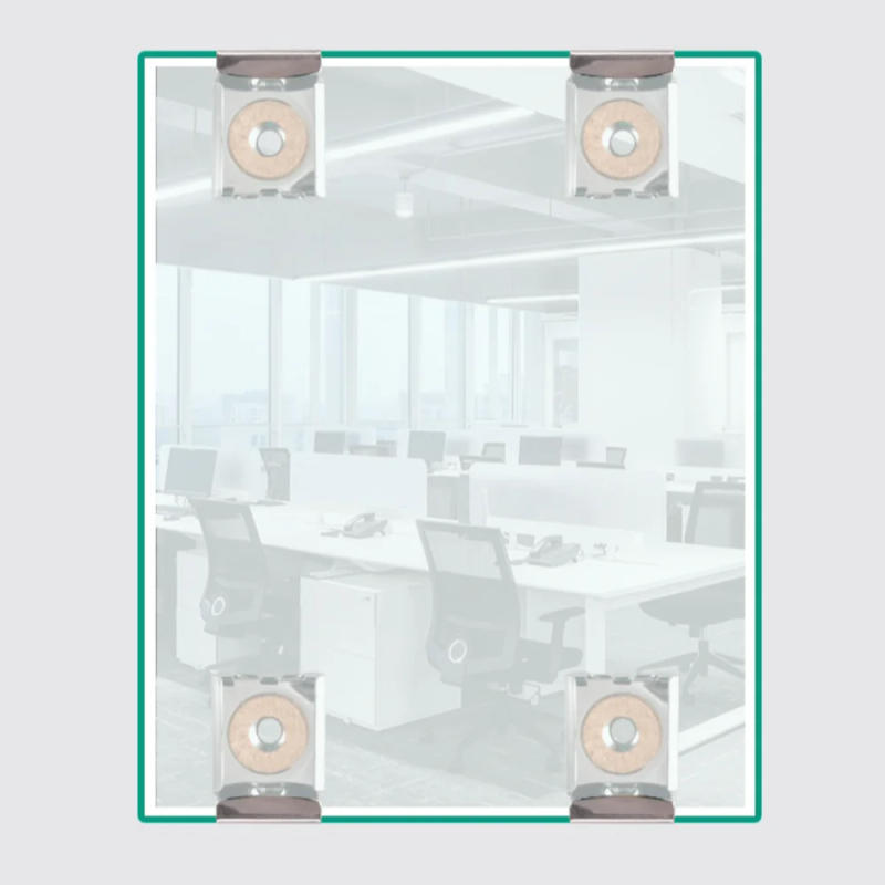 Description Picture 6 of itemKitchen Bathroom Toilet Accessories Wall Brackets Clamps Hardware Furniture Accessories Stainless Steel Mounting Hanger Clamp