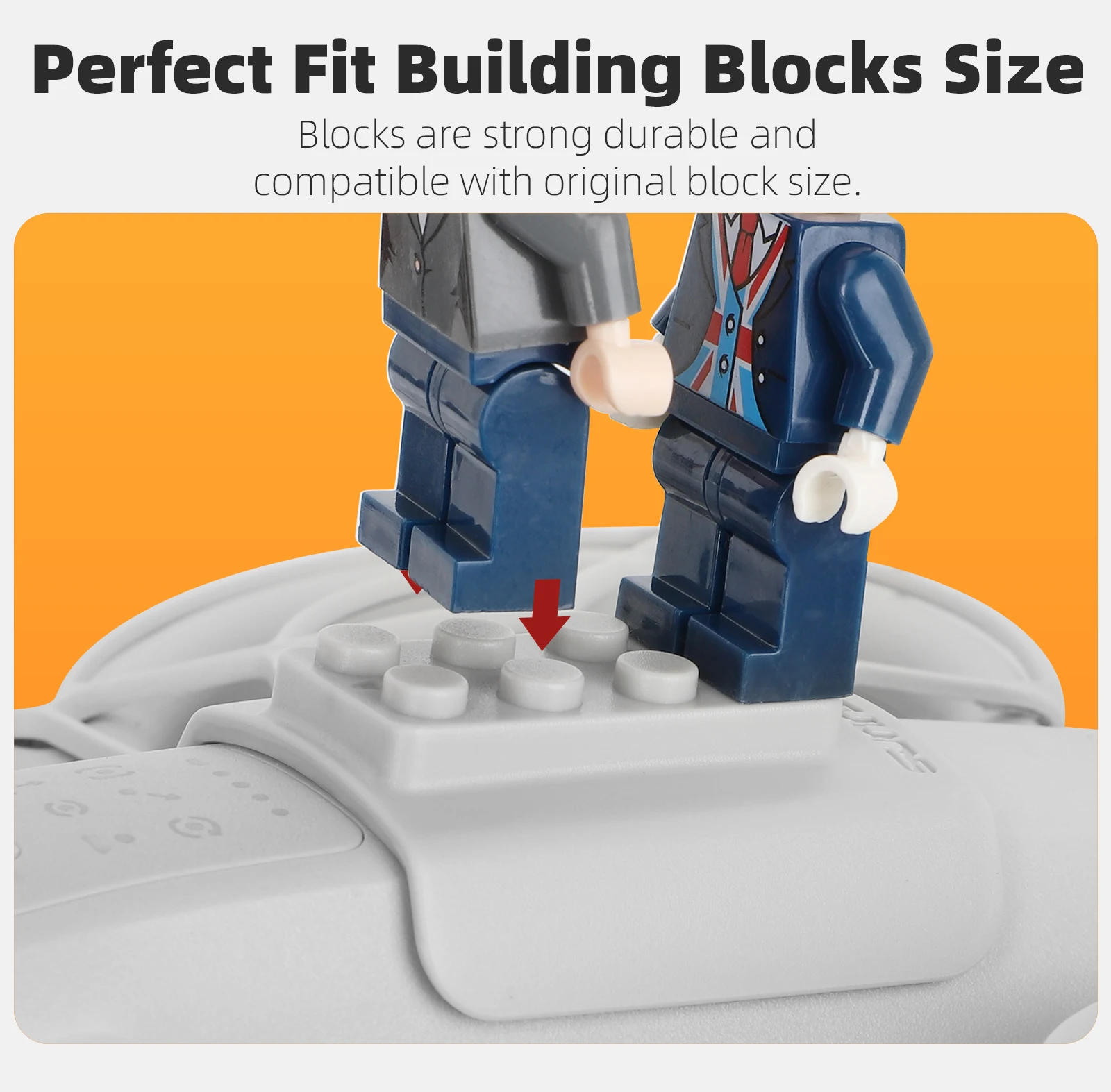 Description Picture 6 of itemBuilding Block Toy Extension Adapter Parts For DJI Neo Toy Kits Fun Assembly Following Shooting For DJI Neo Drone Accessories