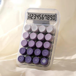 Circular Machine Calculators Large Display Mechanical Dot Keyboard Back To School Supplies Students/Finance Stationery