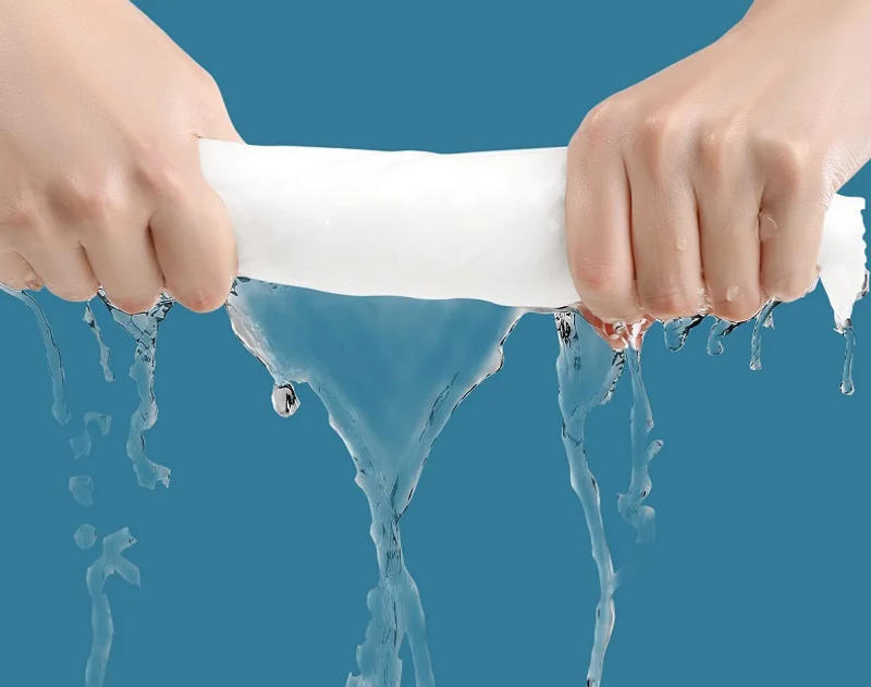 Description Picture 4 of item120PCS Disposable Thick 100% Cotton Face Towel Make Up Soft Removing Wipes Dry Cleanser Towelettes For Skin Care