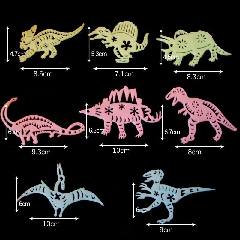 Description Picture 6 of itemLuminous Dinosaur Patch Glow in the Dark Wall Stickers for Student Dormitory and Kids Room and Table Decoration