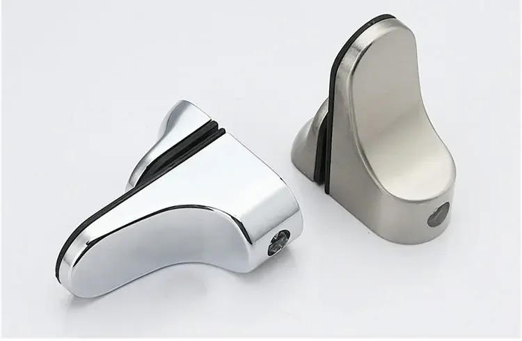 Description Picture 3 of itemGlass Shelf Bracket Clamp Solid Zinc Alloy Adjustable Wall Mount for 3-20mm Wood or Glass Shelves