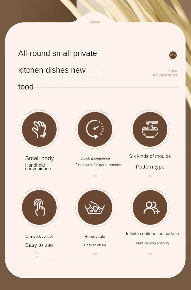 Description Picture 4 of itemHandheld 220V Noodle Maker Electric Noodle Press Household Maker Small Electric Multifunctional Noodle Gun Pasta Maker Machine