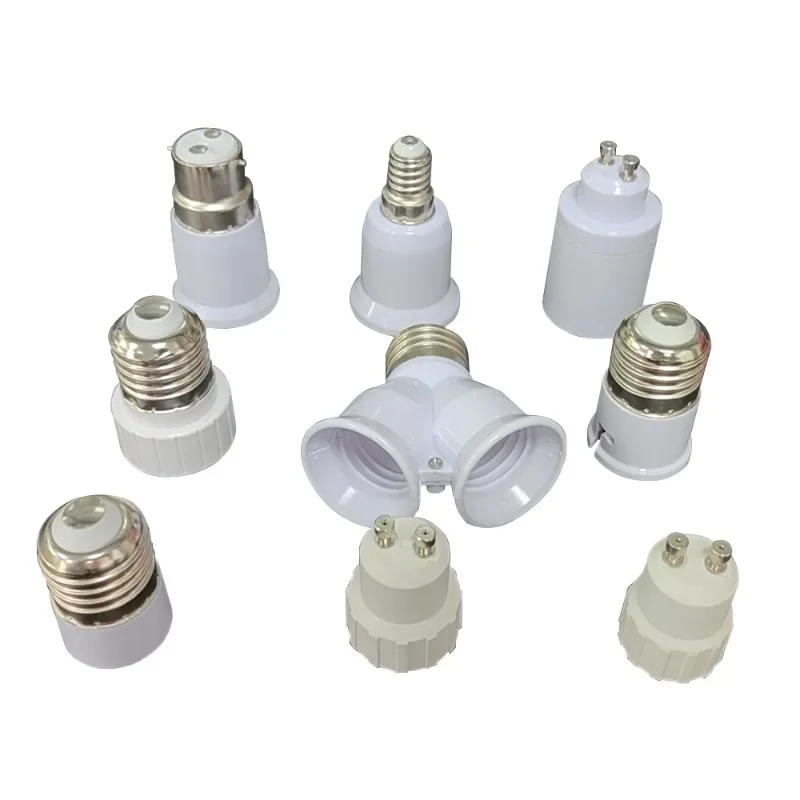 Description Picture 2 of item5/10/20PCS GU10-E14 Bulb Holder GU10 To E14 LED Lamp Base Converter Socket Fireproof Flame Retardant Material Light Base Holder