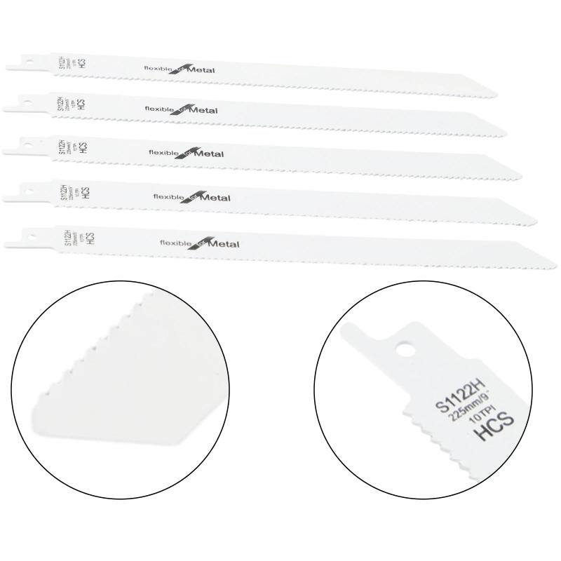 Description Picture 6 of item5 Pcs 25mm BI-Metal Reciprocating Saw Blade For Metal Wood Cutting Carbon Steel Reciprocating Saw Blades Power Tool