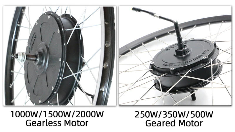 Description Picture 3 of itemE Bike Wheel Kit 20-29 Inch Brushless Hub Motor 36V 48V 250W 350W 500W Electric Bicycle Wheel Front Rear Bicicleta Electrica