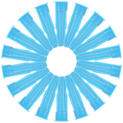 24 Pcs Door and Window Gluing Tools Caulk Sealer Caps Tube Reusable Glass Glue Saver Plastic