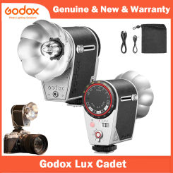 Godox Lux Cadet Retro Camera Flash Speedlite Trigger Built-in Battery GN10 7 Levels for Canon Nikon Fujifilm Olympus Sony Camera